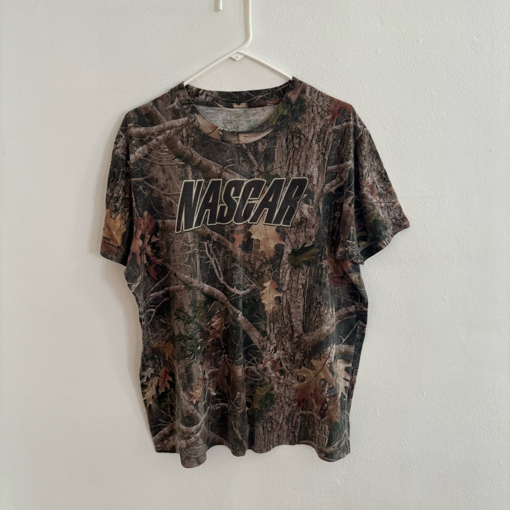 Nascar Men's Woodland Camo T-Shirt